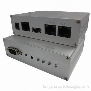 Extend HDMI®, Ethernet, RS232 and IR Signal Maximum up to 100m Over Single CAT6E Cable
